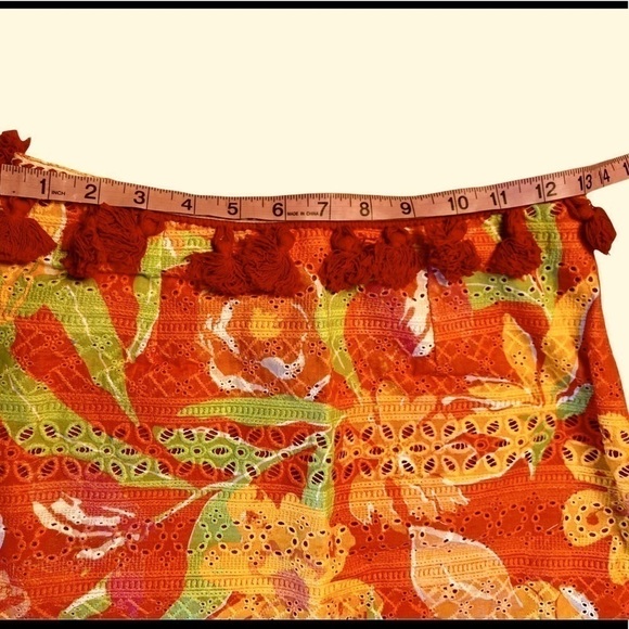 Anthropologie Verb by Pallavi Singhee Electra Eyelet Skirt - Picture 9 of 9